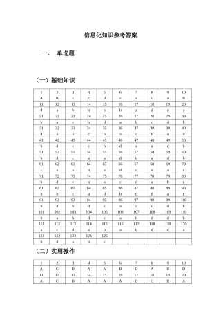 9信息化考试参考答案2