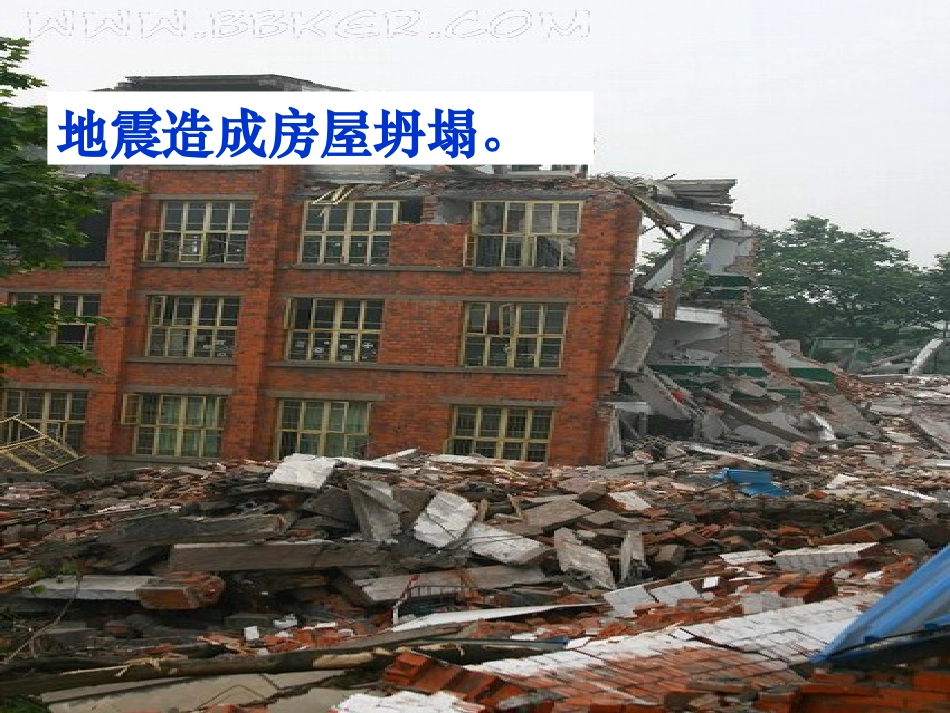 人教版五年级语文上册第六组《17地震中的父与子》PPT课件 (2)_第3页