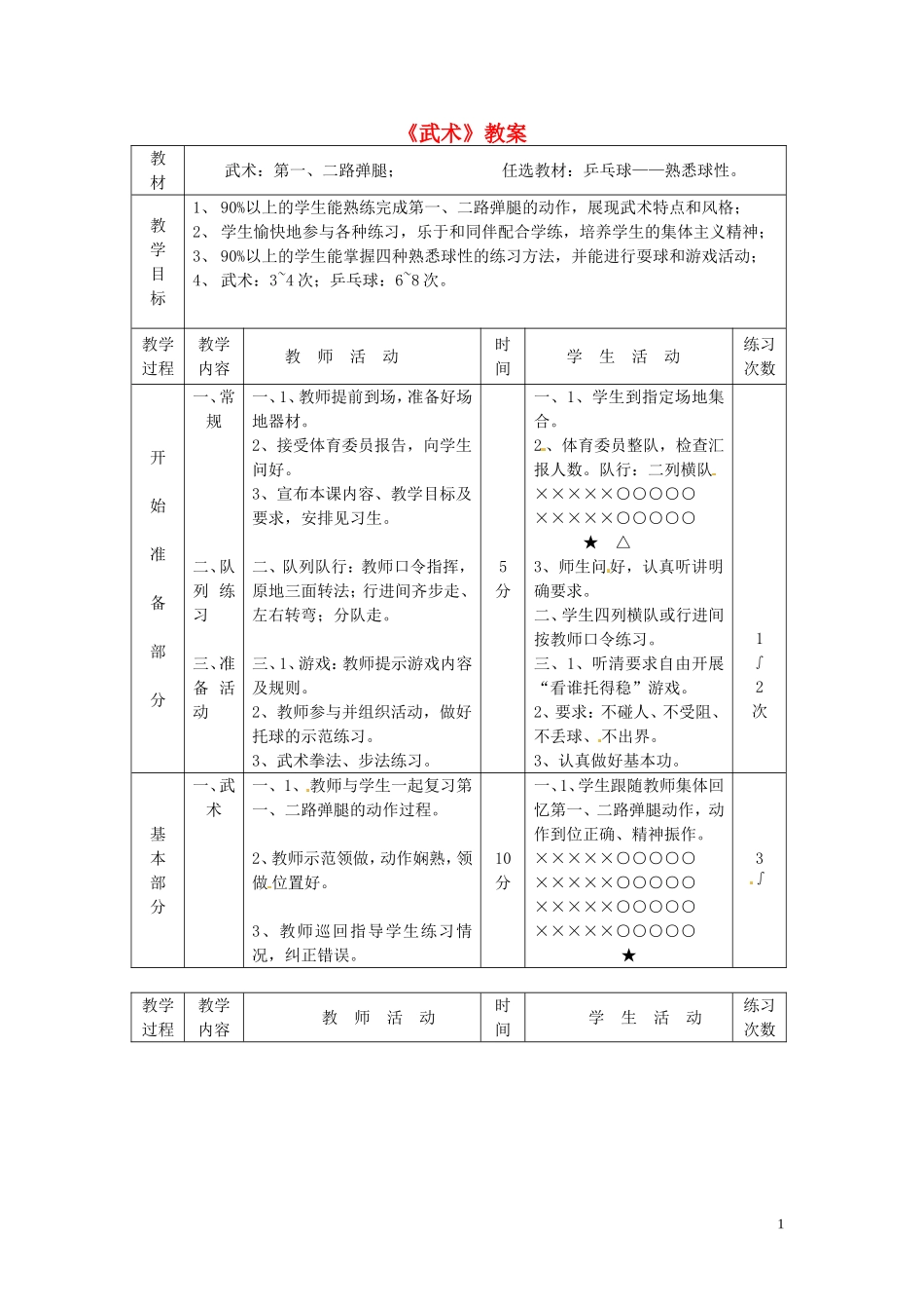 《武术》教案_第1页
