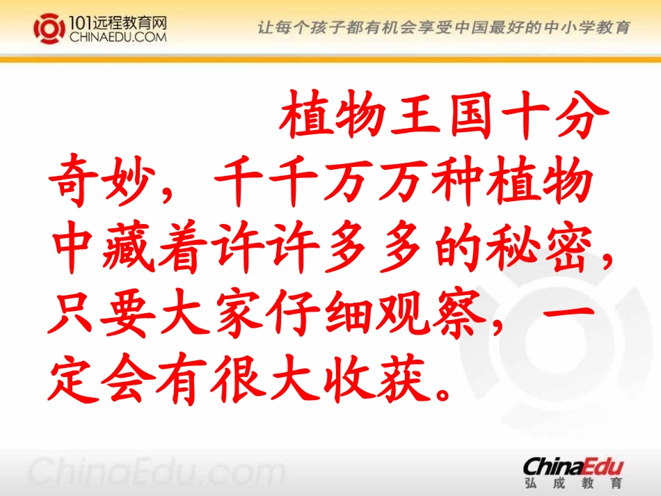 人教新课标版小学二上《植物妈妈有办法》课件_第1页