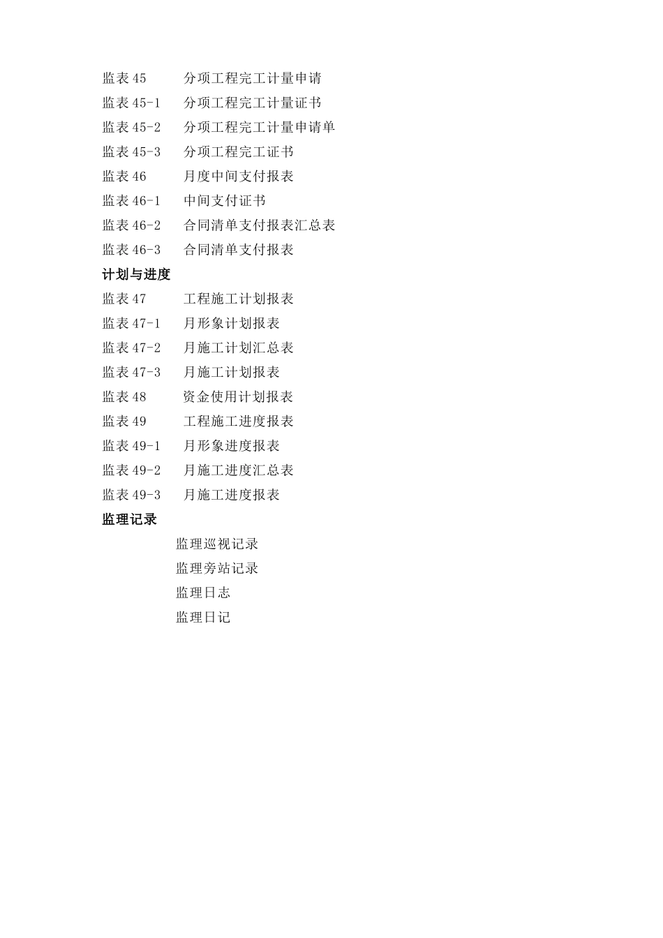 施工监理报表_第3页