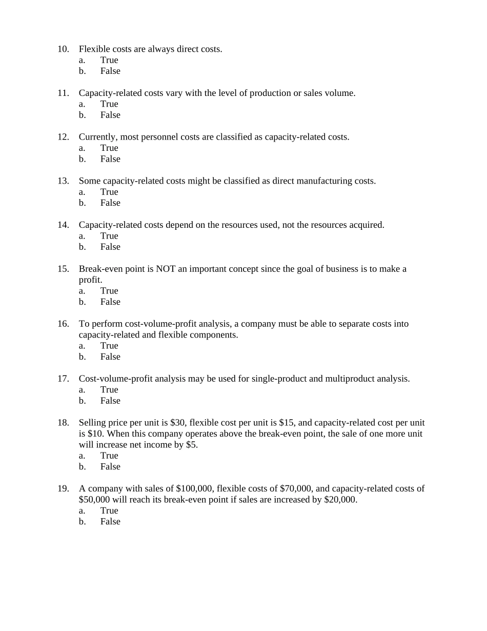 管理会计示范性双语课件习题02_第2页