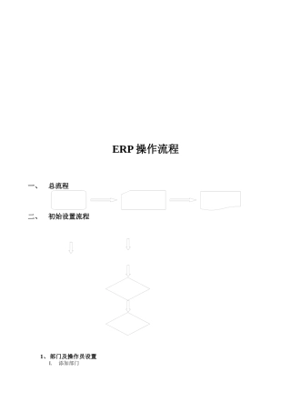 ERP(企业资源计划)实施流程