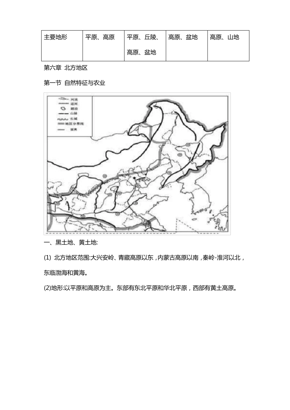八下地理区域特征笔记_第3页