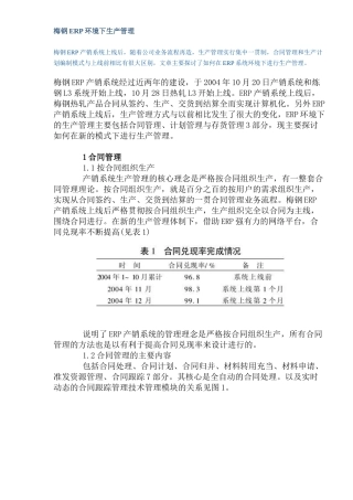 梅钢ERP环境下生产管理（DOC 10）