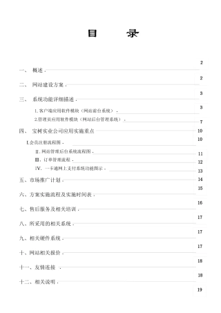 宝树建材网站方案