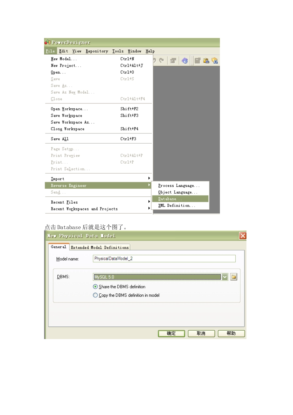 利用Powerdesigner15和PDMReader生成数据库说明文档_第2页