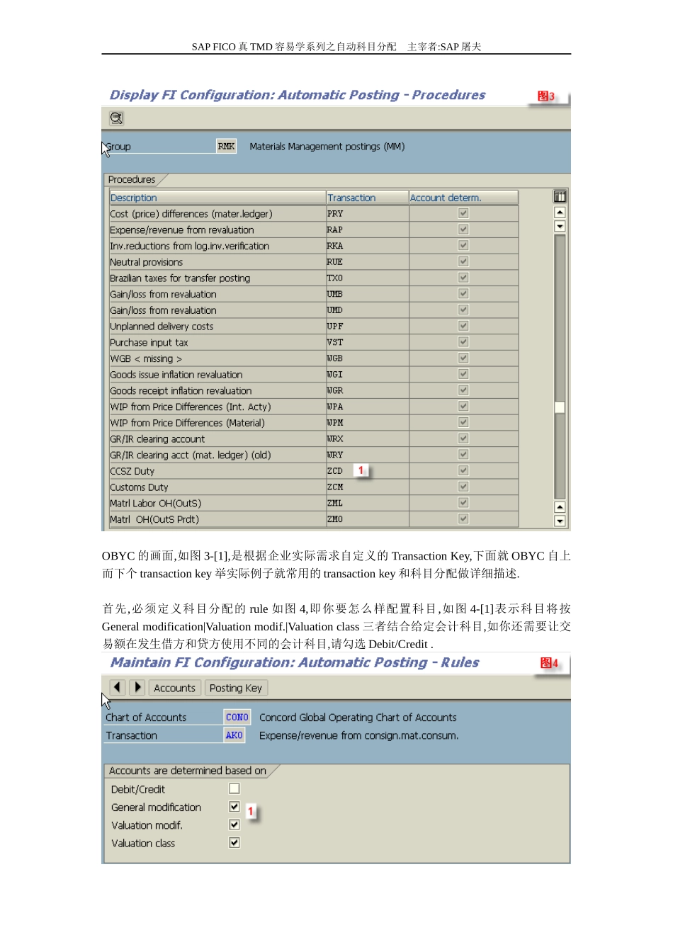 SAP会计科目自动分配配置大全_第3页