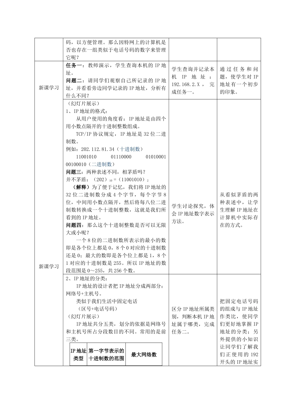 高中信息技术选修3——网络技术应用(广东教育出版社)_第3页