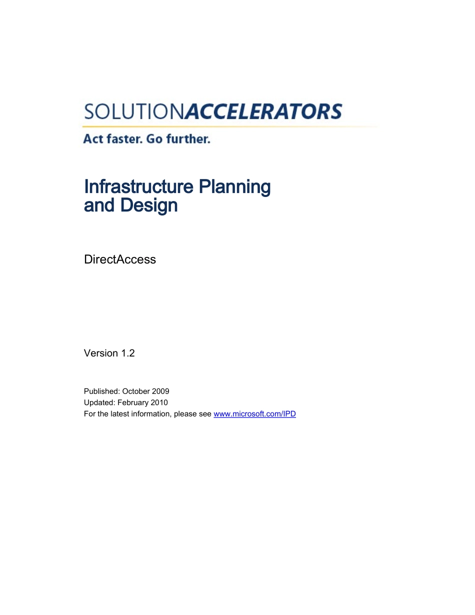 IPD-DirectAccessversion12_第1页