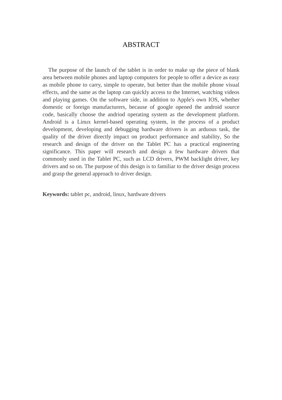 基于ARM的平板电脑的底层硬件驱动设计_第2页