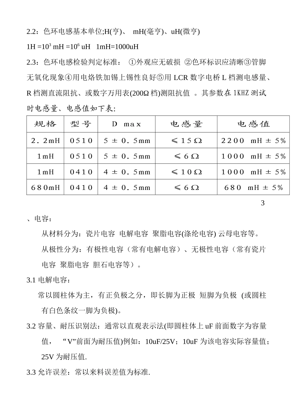 通讯IQC电子器件培训_第3页