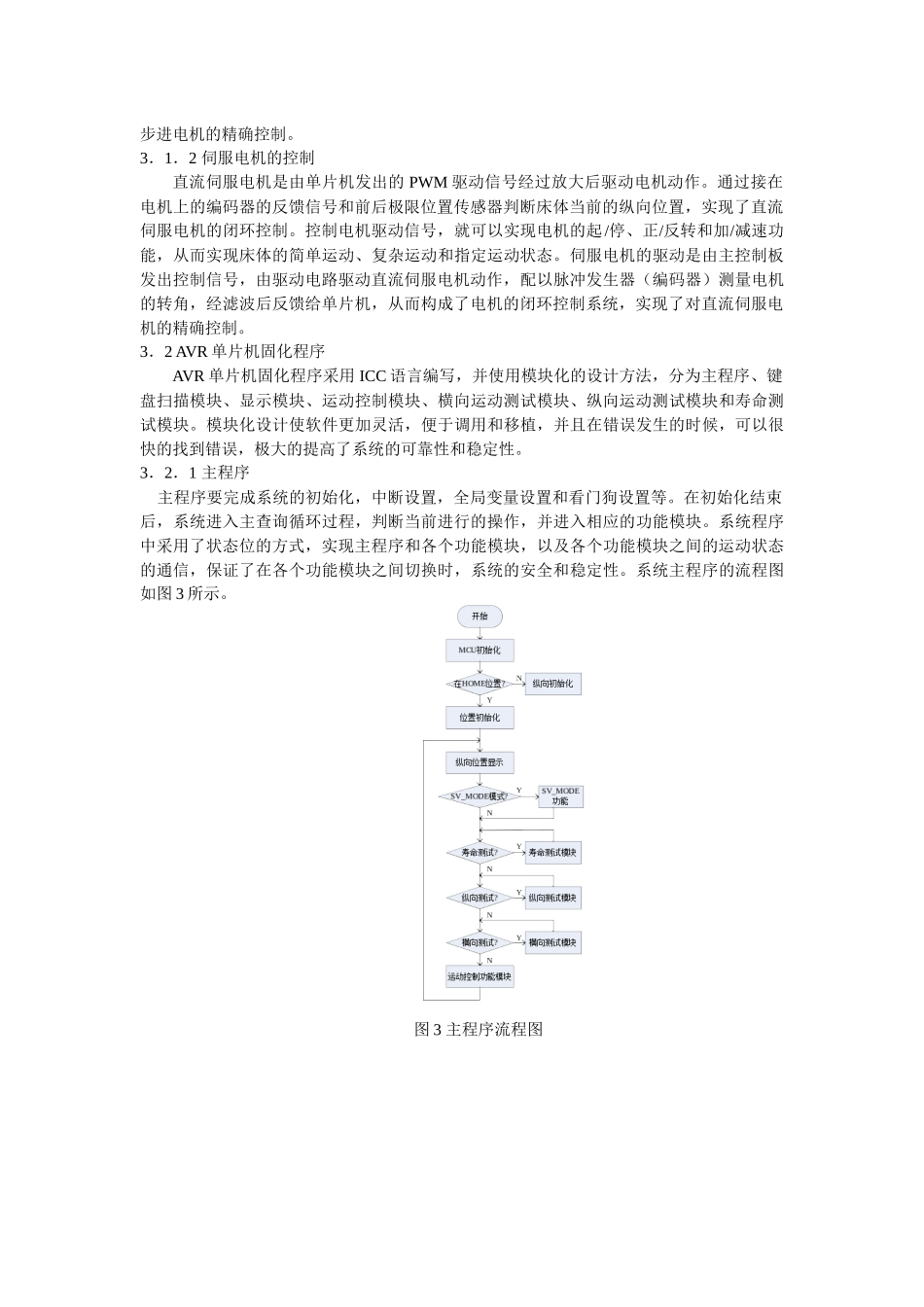 基于AVR单片机的核磁共振仪床体检测系统_第3页