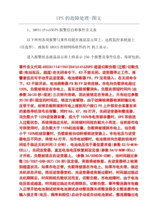 UPS的故障处理-图文
