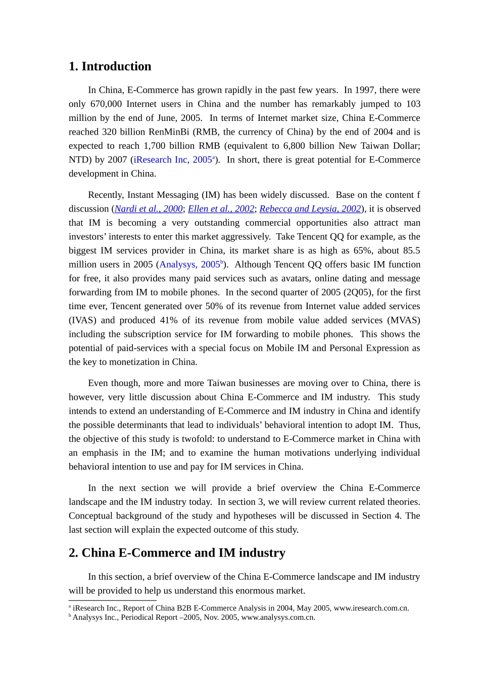 (中国电子商务市场之研究-以即时通讯为例)_第2页