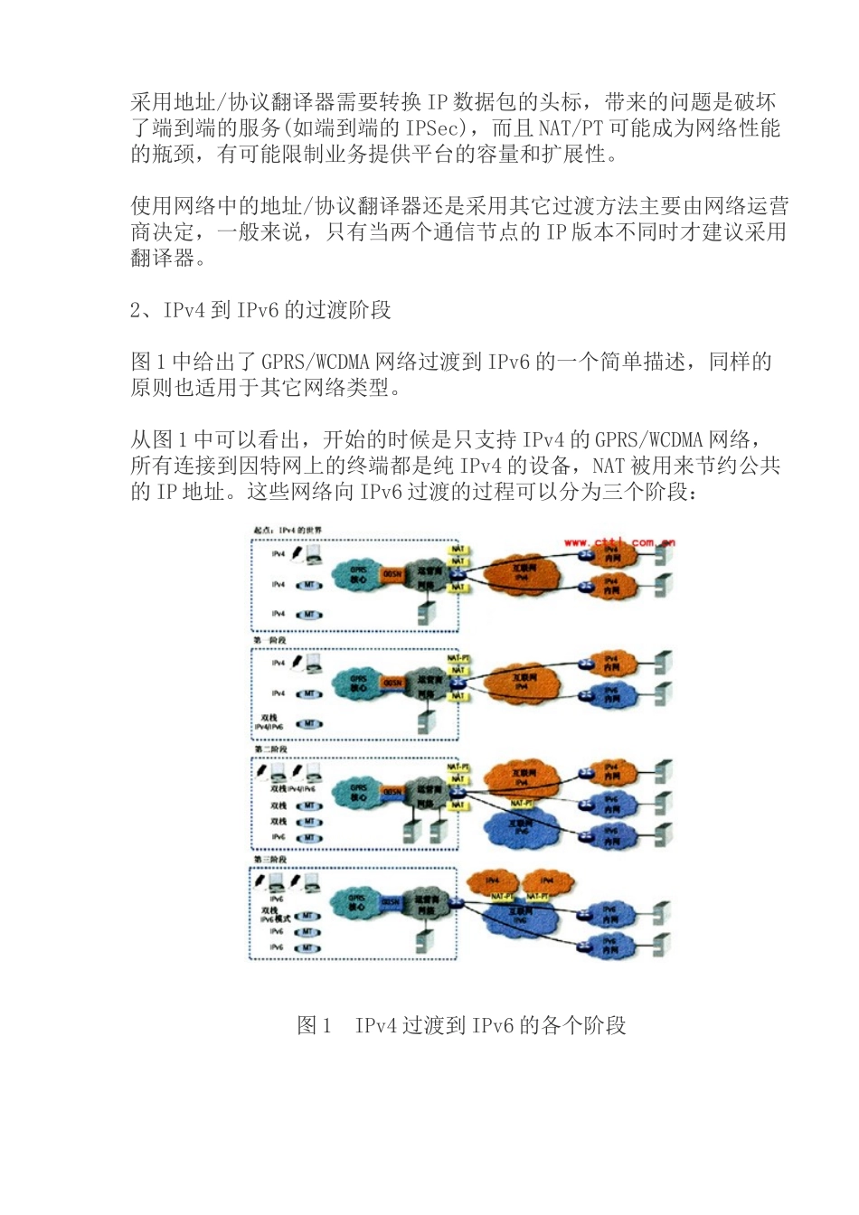 IPv4向IPv6的过渡_第2页
