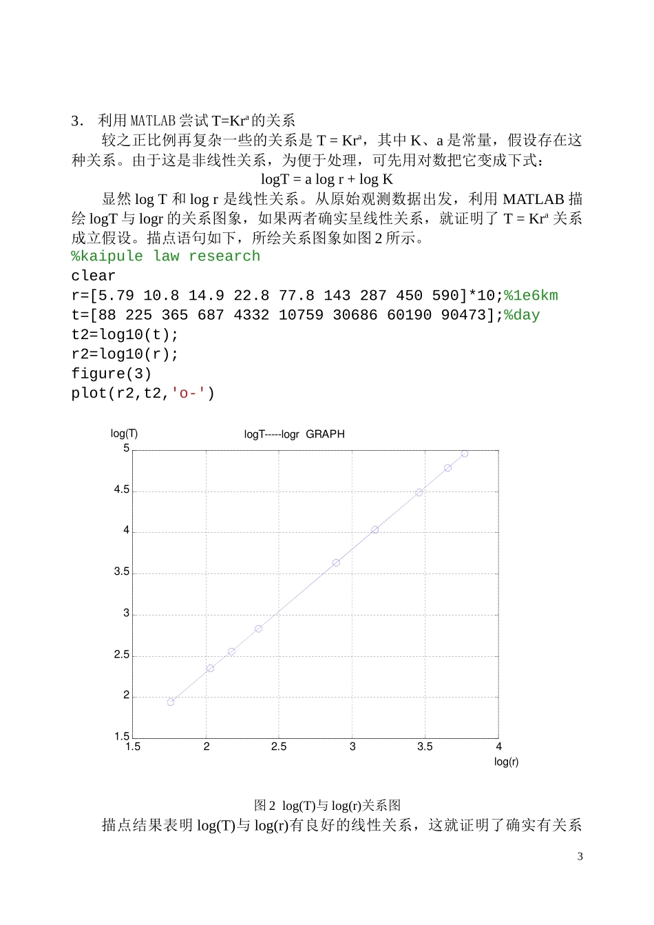 利用信息技术探究行星运动的周期规律_第3页