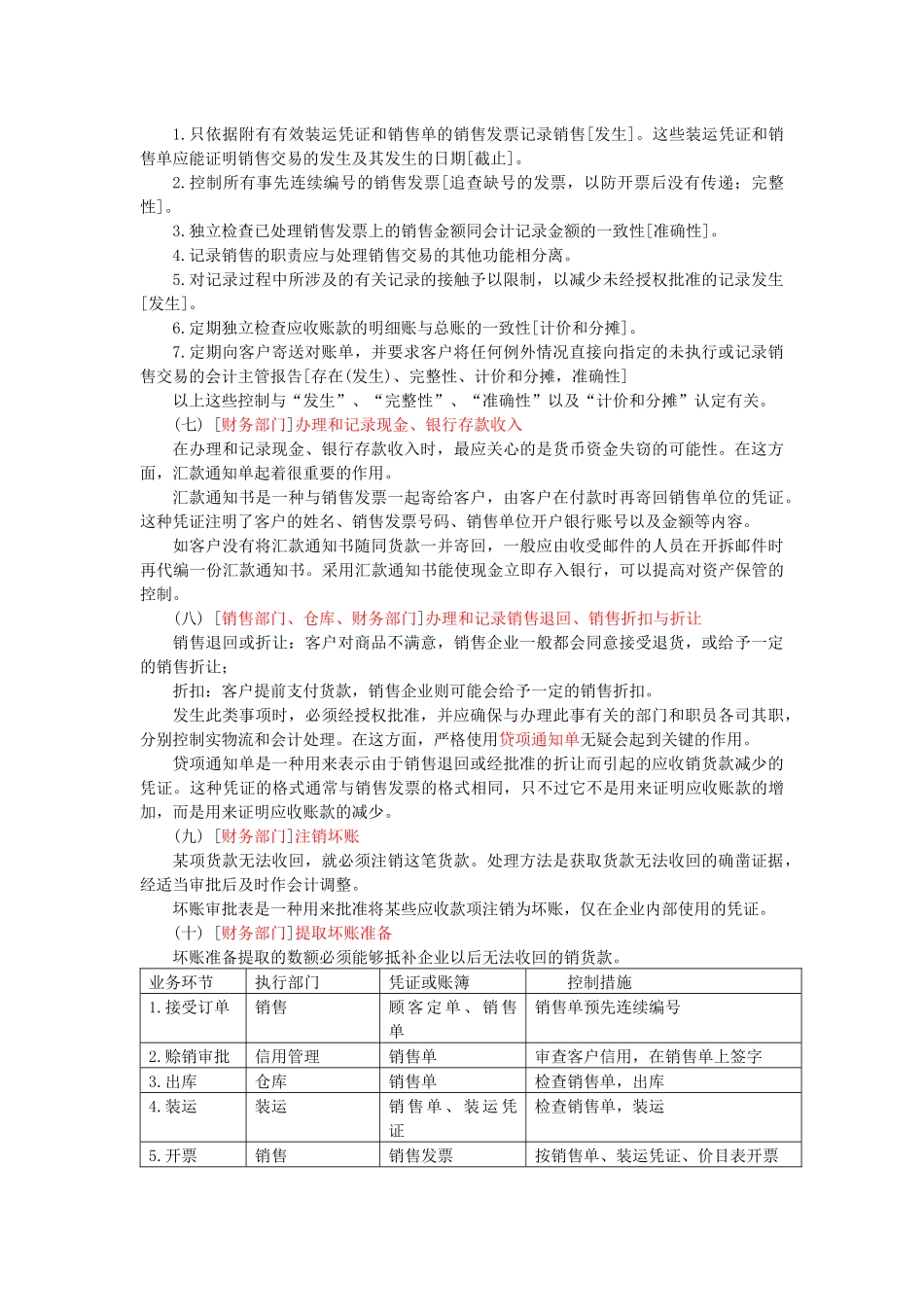 试谈销售与收款循环的审计_第3页