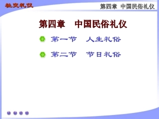 中国民俗礼仪