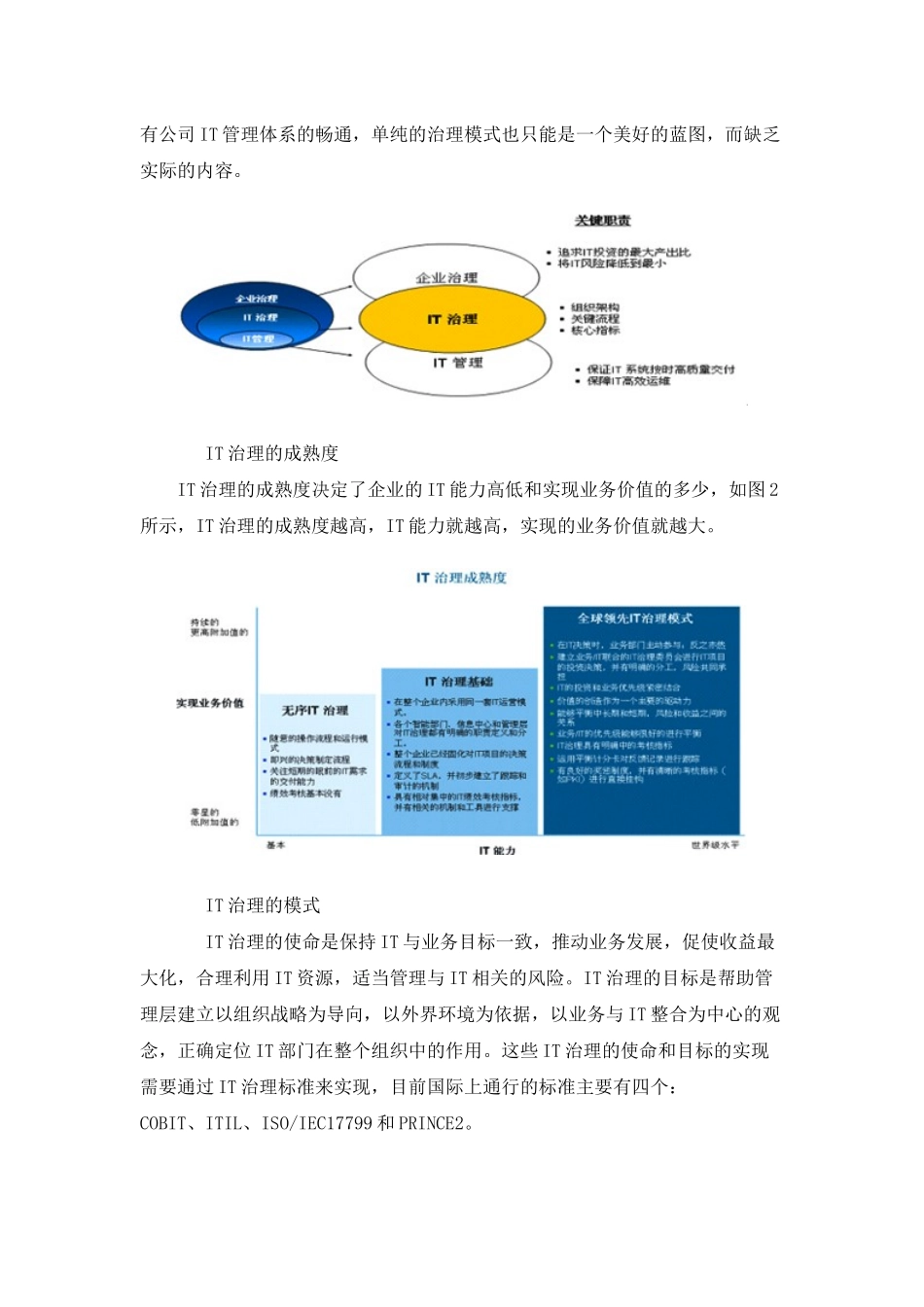 构建it治理架构,提升企业信息化的核心价值（doc15页）_第3页