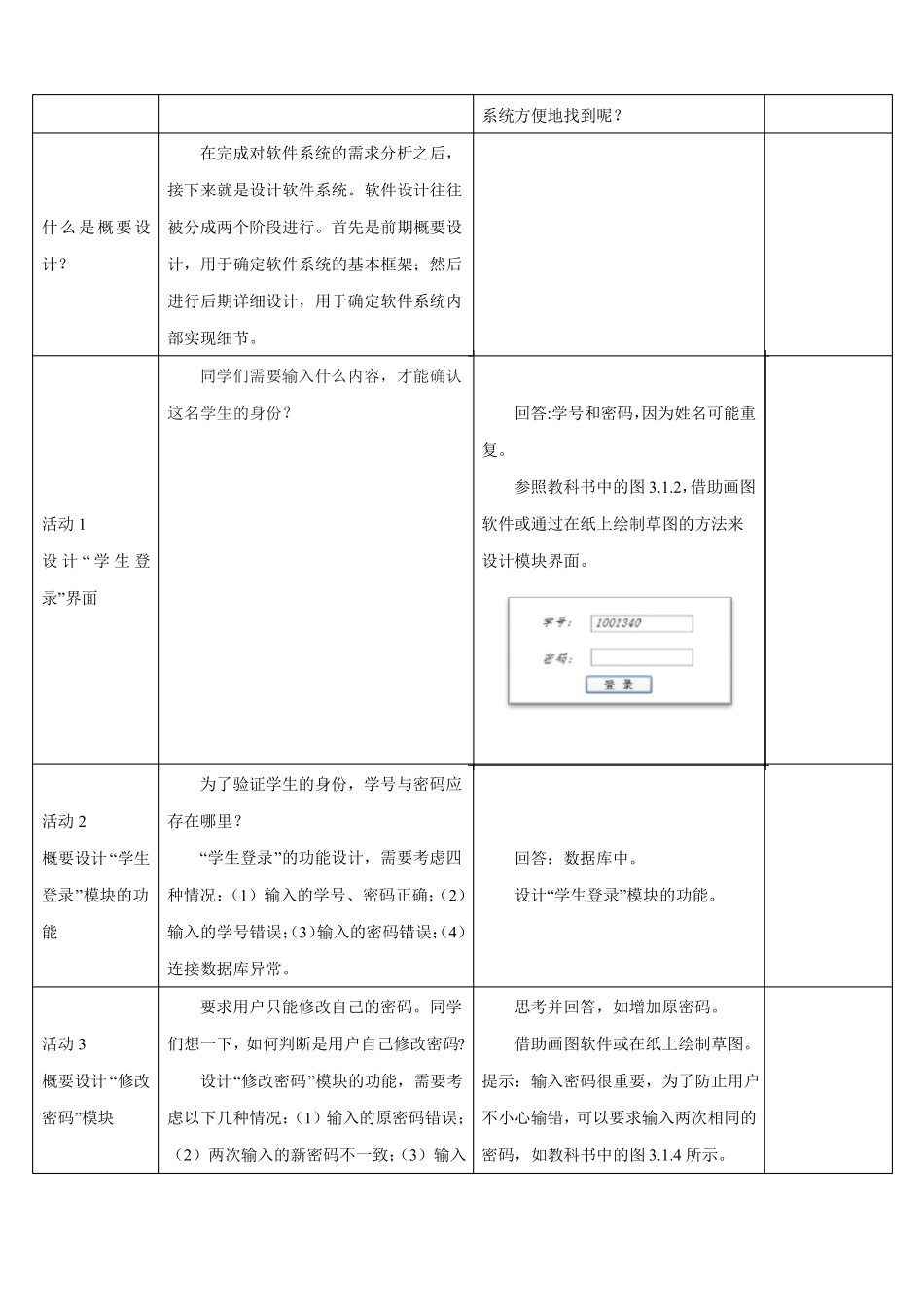 信息系统的设计教学设计1_第3页