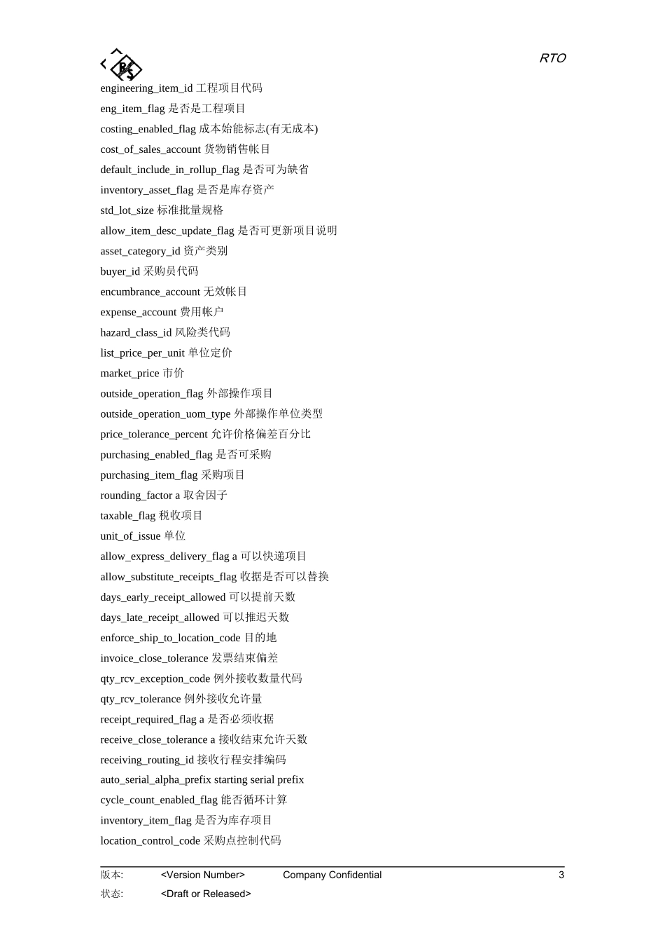 ORACLE+ERP常用TABLE说明_第3页