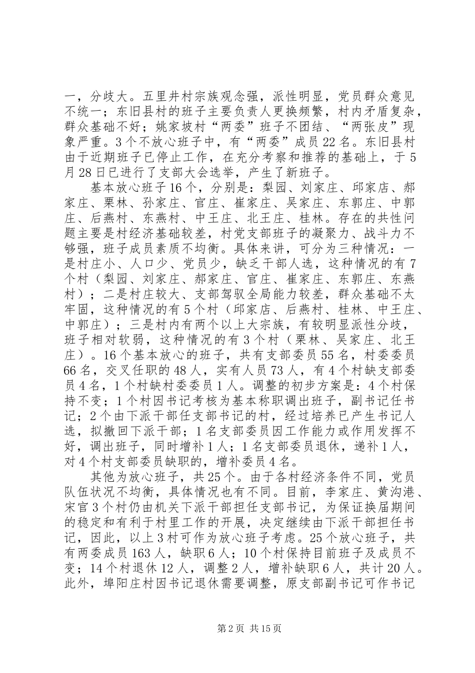 第一篇：乡镇基层领导班子建设情况调研报告基层领导班子建设情况调研报告_第2页