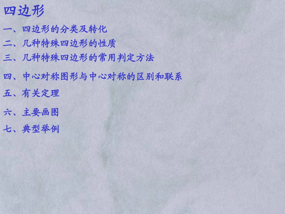 四边形中考总复习课件_第2页