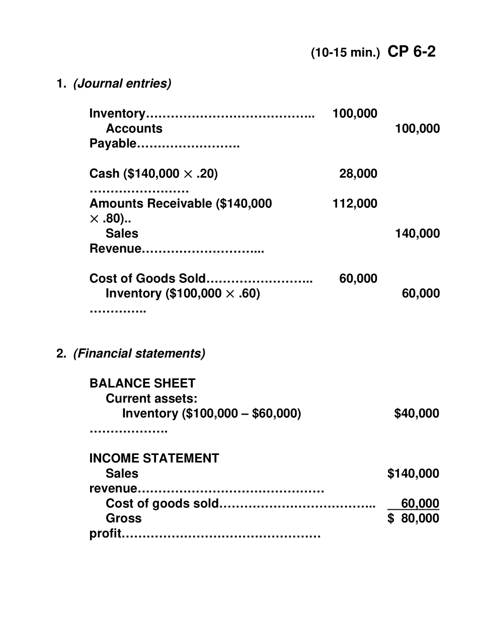 西方财务会计课后习题答案_第2页