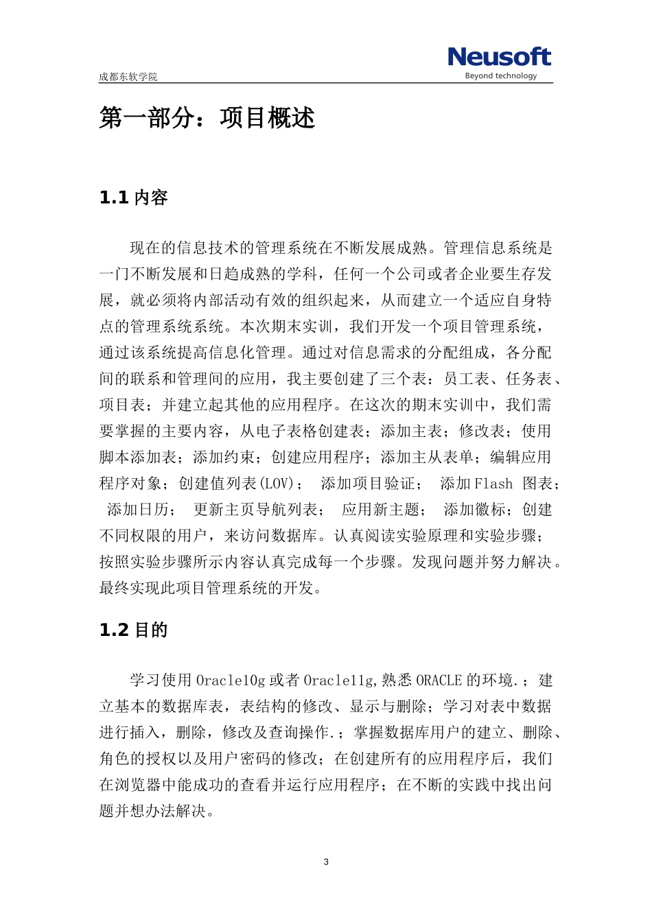 oracle项目设计报告_第3页
