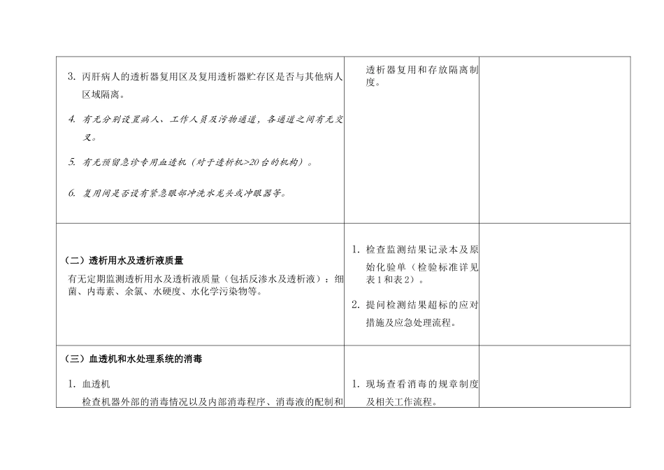 血液透析质量检查方案_第2页