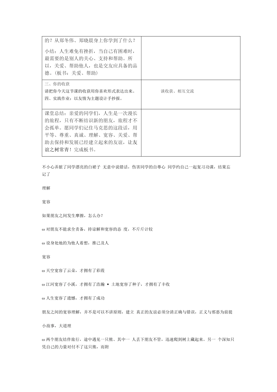 友谊之树常开_第2页