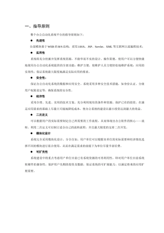 工大同信OA产品介绍