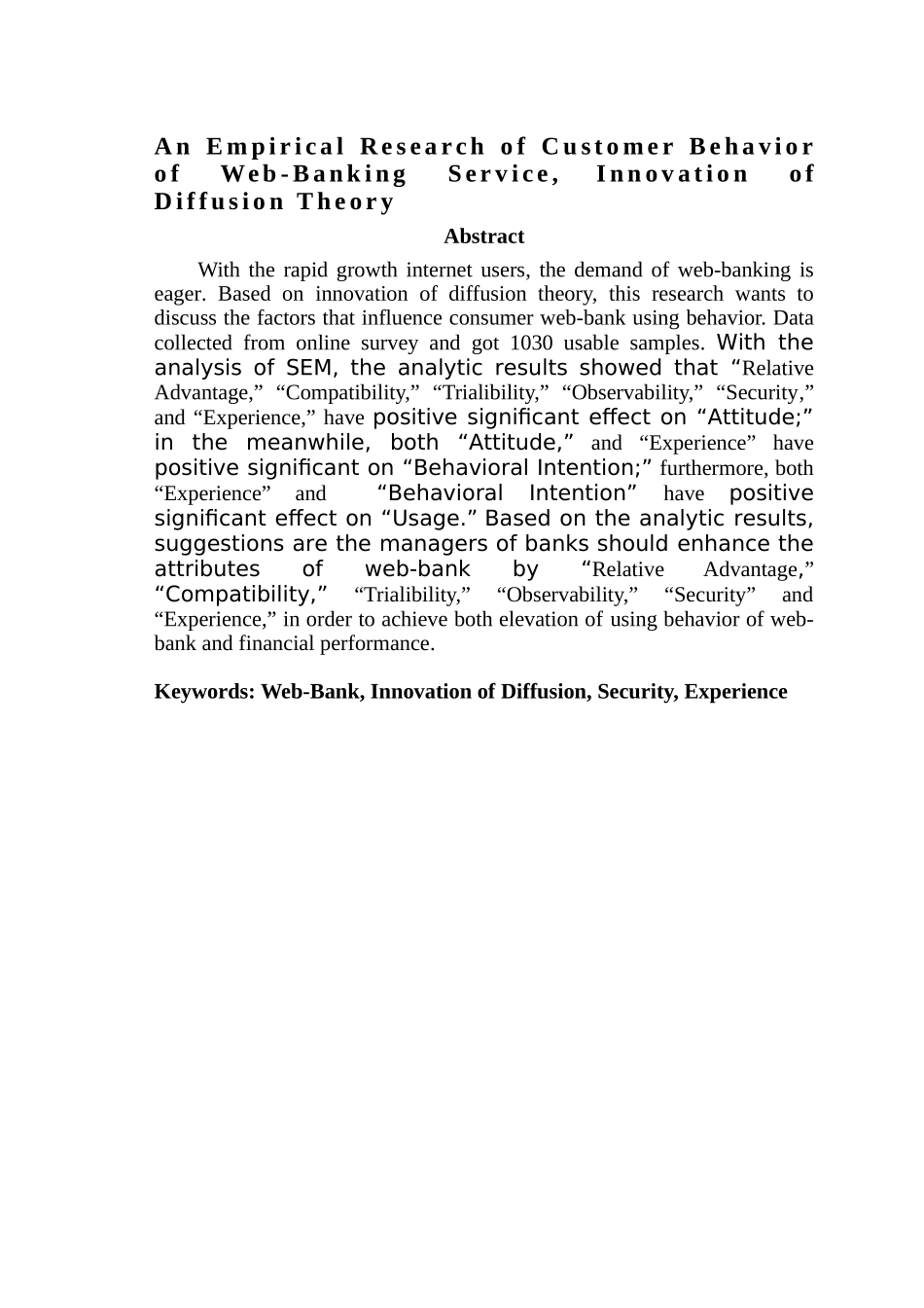 网路银行消费者行为之研究--创新扩散理论_第2页