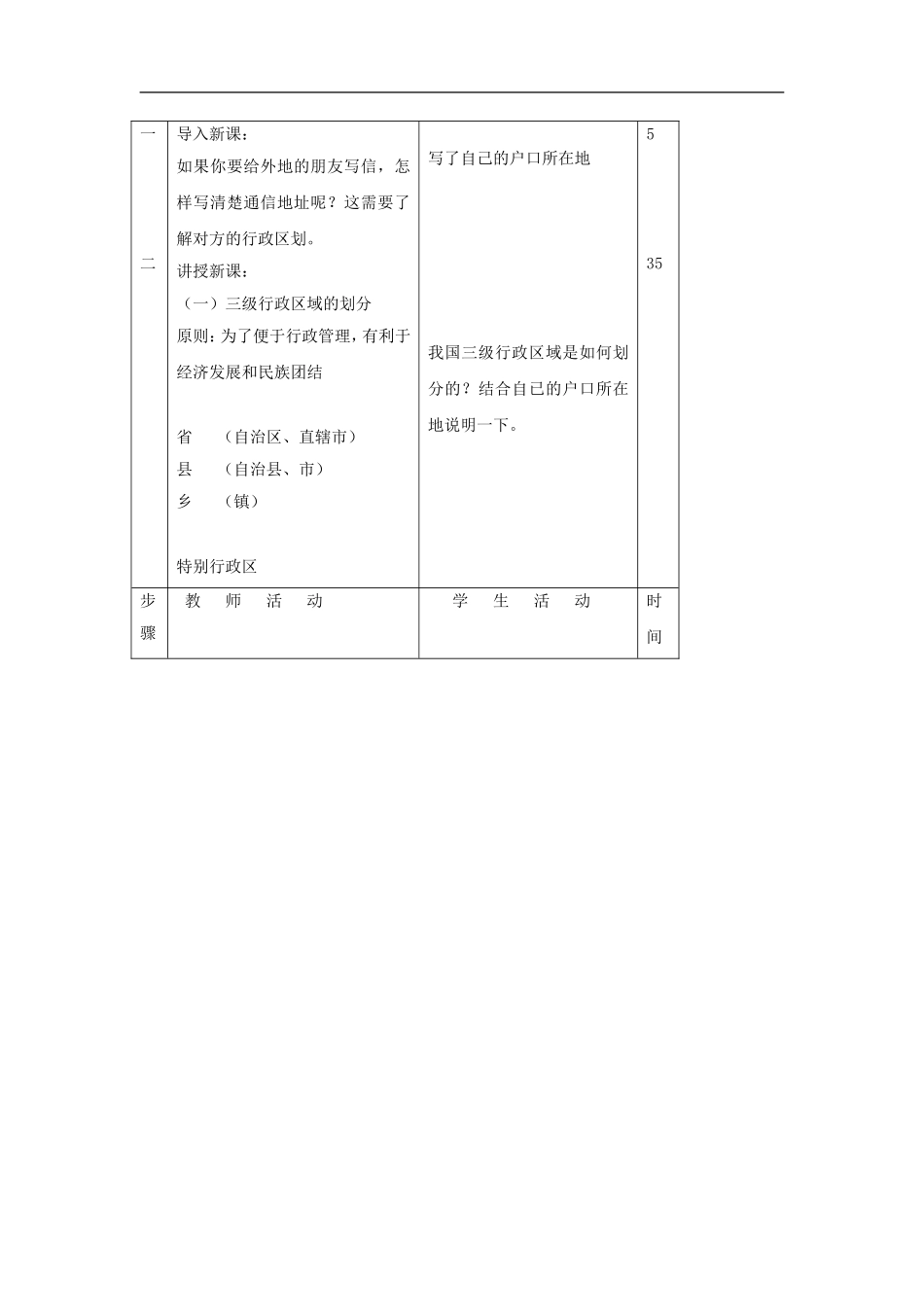 八年级地理中国的行政区划_第2页