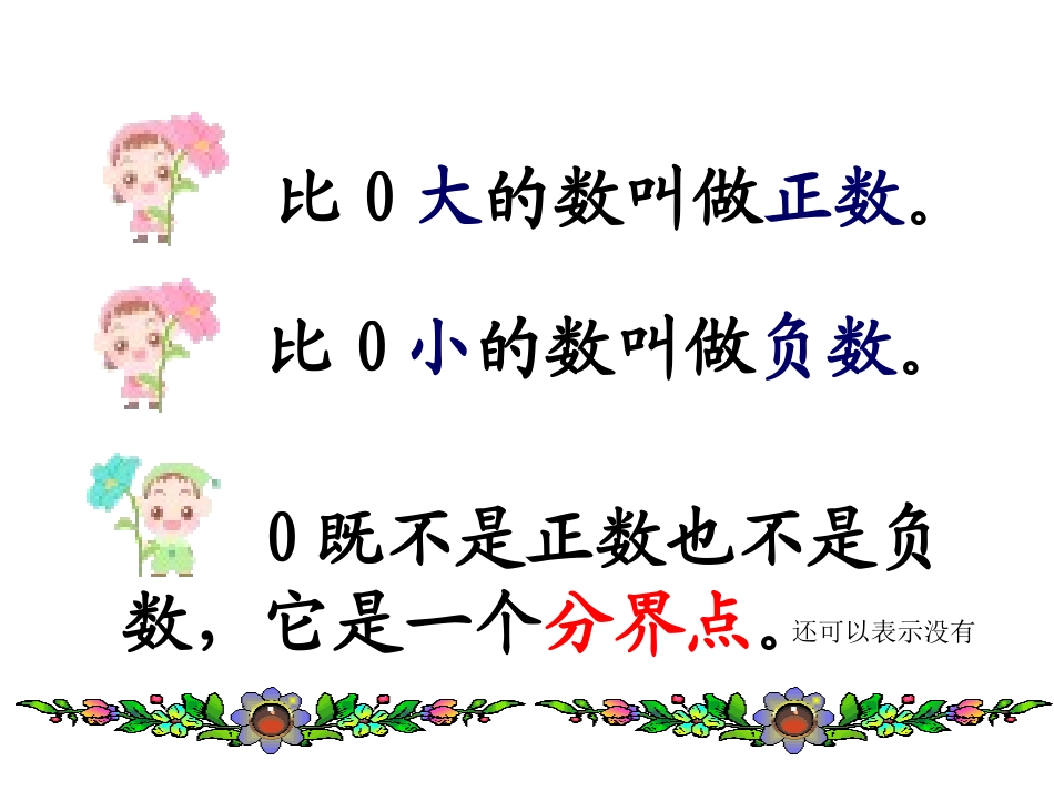 北师大版六年级上册正负数(一)课件_第2页