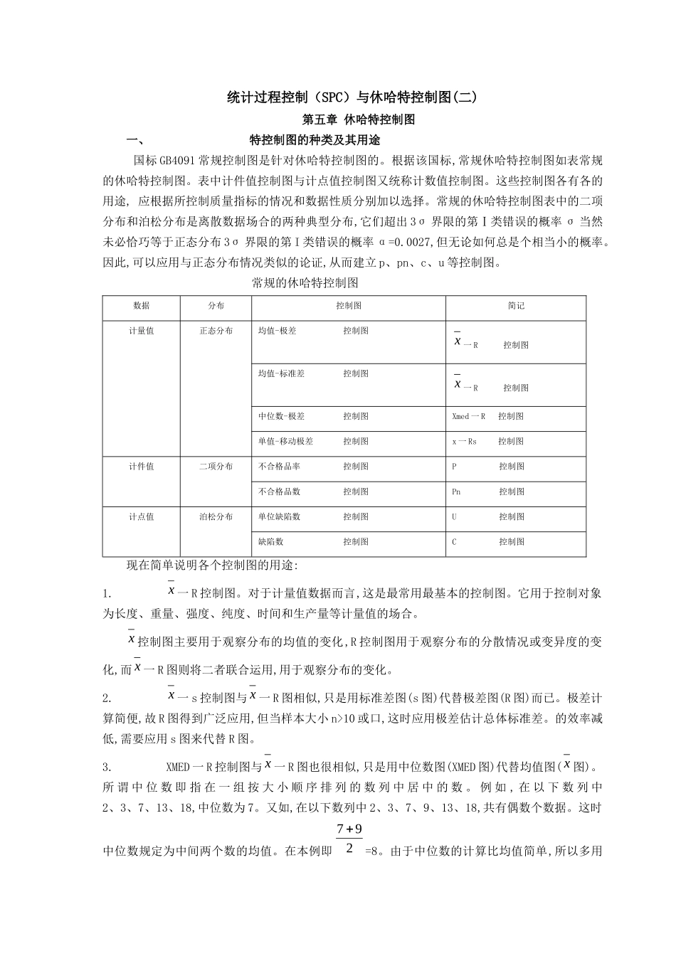 统计过程控制-SPC-与休哈特控制图_02_第1页
