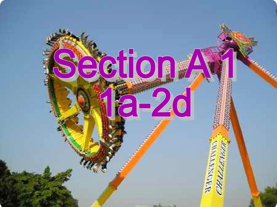 英语八年级下第九单元第一课（Unit9SectionA）_第2页