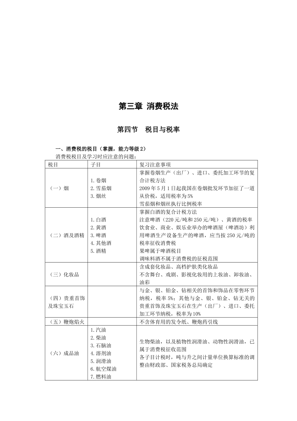 税目、税率与计税依据_第1页