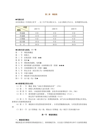 税法一第二章讲义-鲤鱼网助您跃龙门--成功在于执着