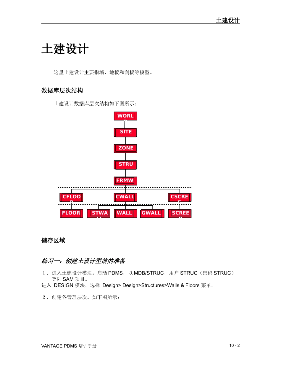 PDMS土建设计_第2页