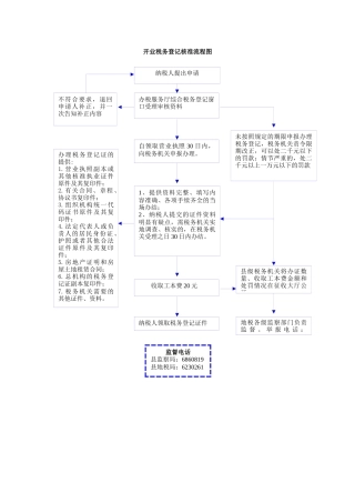 税务详细程序表