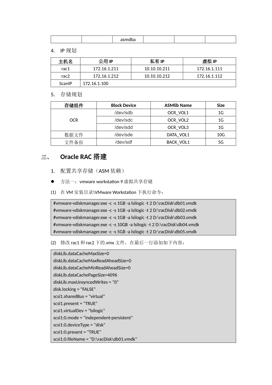 Oracle11GR2RAC及负载均衡搭建手册_第3页
