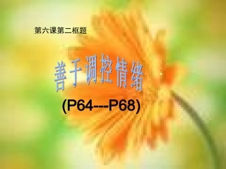 学会调控情绪 (2)