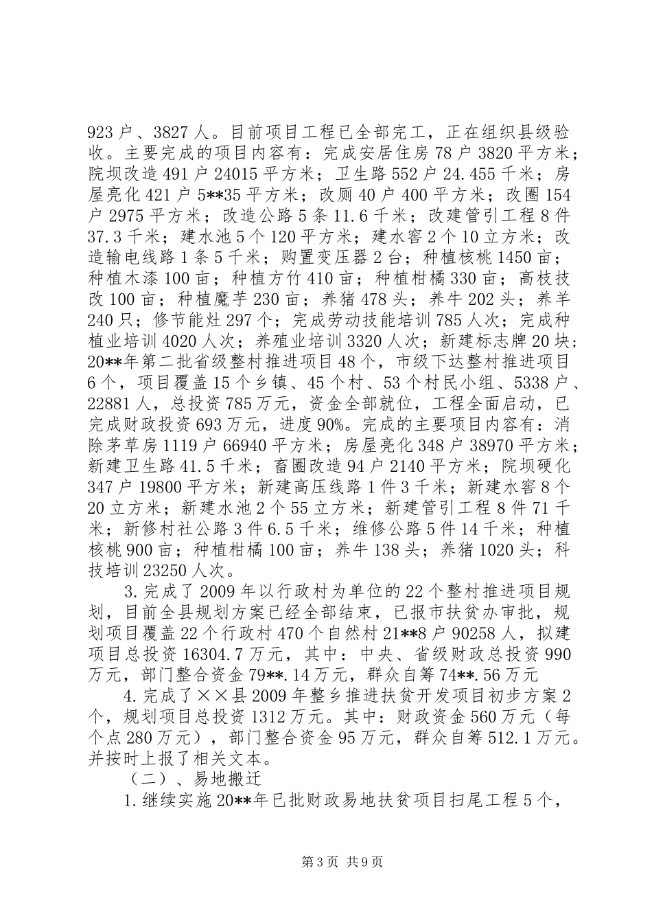 扶贫工作开展情况汇报_第3页