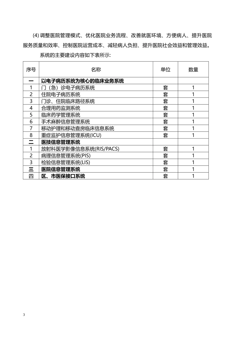 广西医科大学附属口腔医院信息系统技术要求XXXX0508_第3页