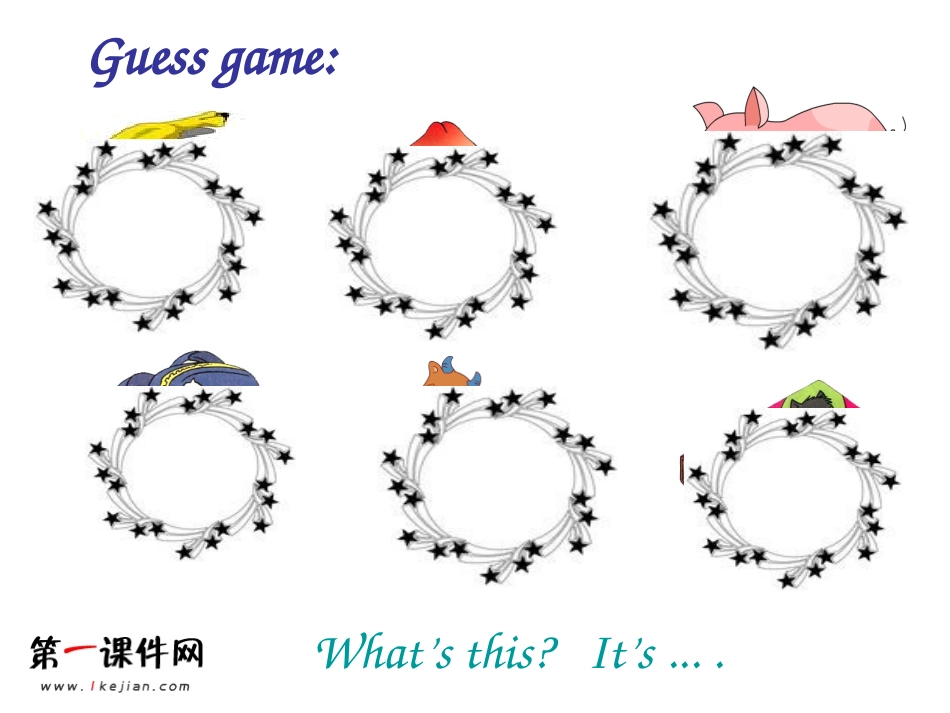 一年级英语上册课件Unit7(5)第一课时_第3页