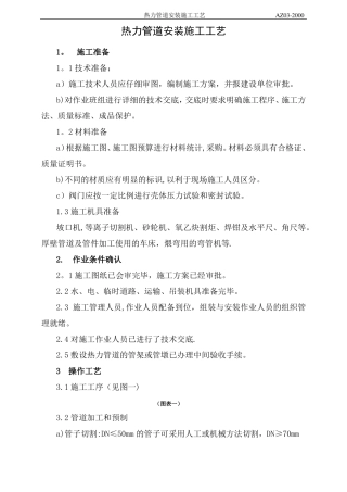 热力管道安装施工工艺原2
