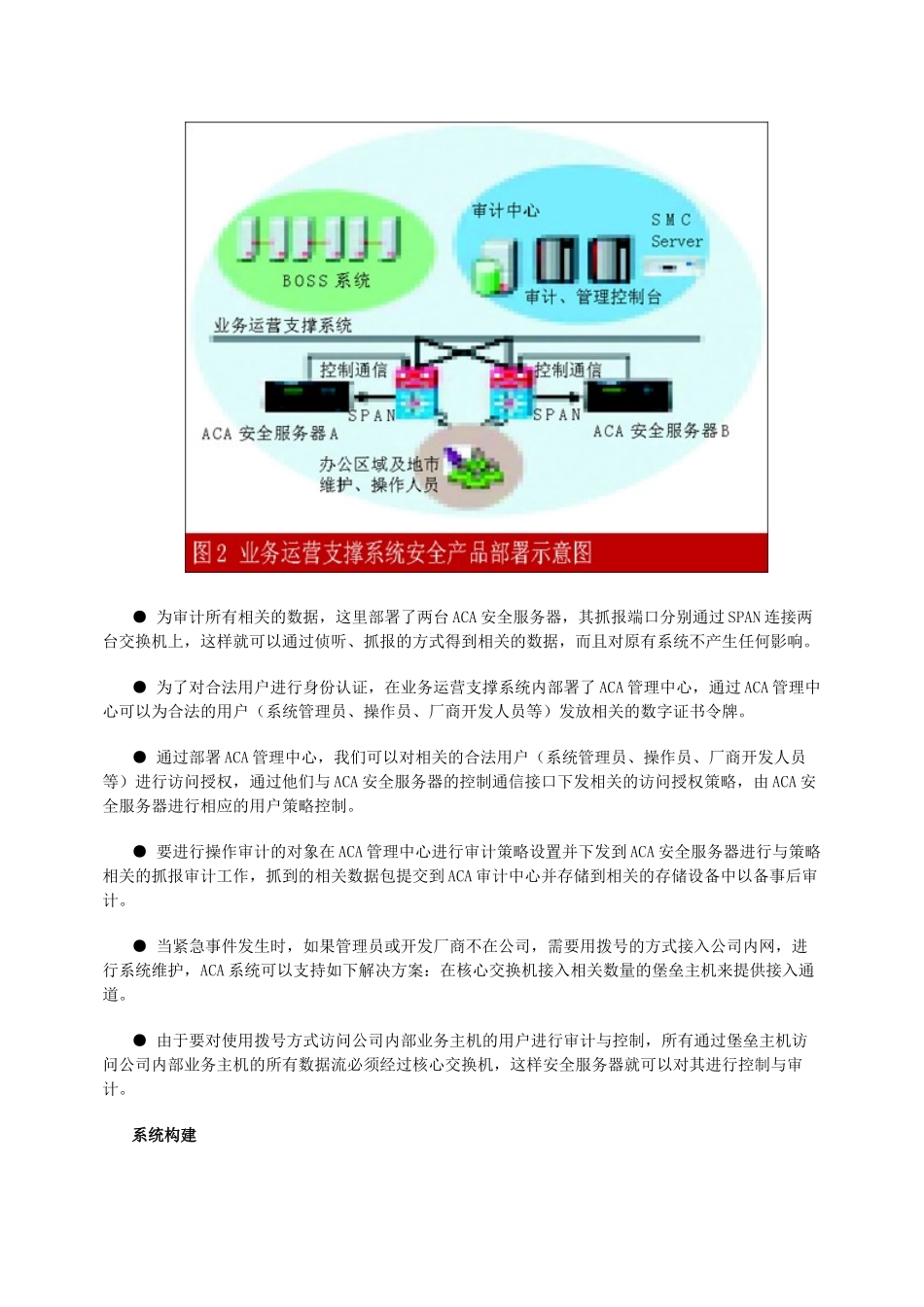 省级BOSS系统安全认证审计解决方案_第3页