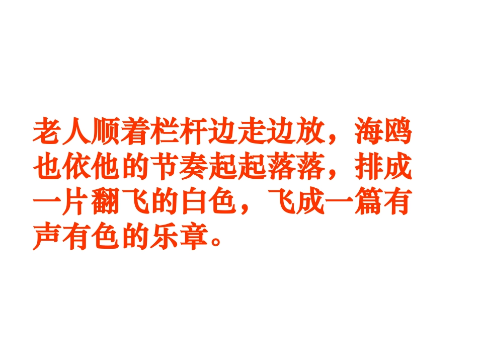 老人与海鸥讲课_第2页